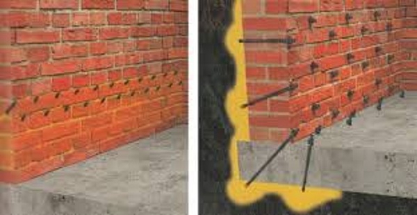 brick wall injection, insulation